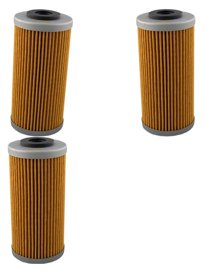 Filtro de aceite HF611 - Paquete de 3 para 09-13 Husqvarna SM/TC/TE BMW G450X Foto 1 de 4