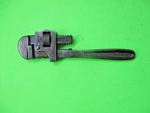 Llave de tubo ajustable Bonney #10 vintage hecha en EE. UU. - Imagen 1 de 8