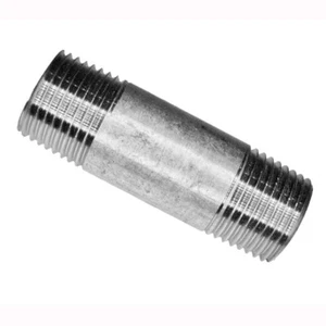 Rohrdoppelnippel 1/2" x 80 mm verzinkt - Bild 1 von 1