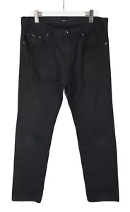 Hugo Boss Maine Pantalon Homme W36/L34 Gris Coupe Droite Regular Braguette Zip - Imagen 1 de 11