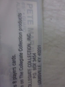 PISTOL PETE MARAVICH LSU TIGERS RC ROOKIE #74 CARD SHOWING SEALED PACK 🐯🐐🏀 - Picture 1 of 3