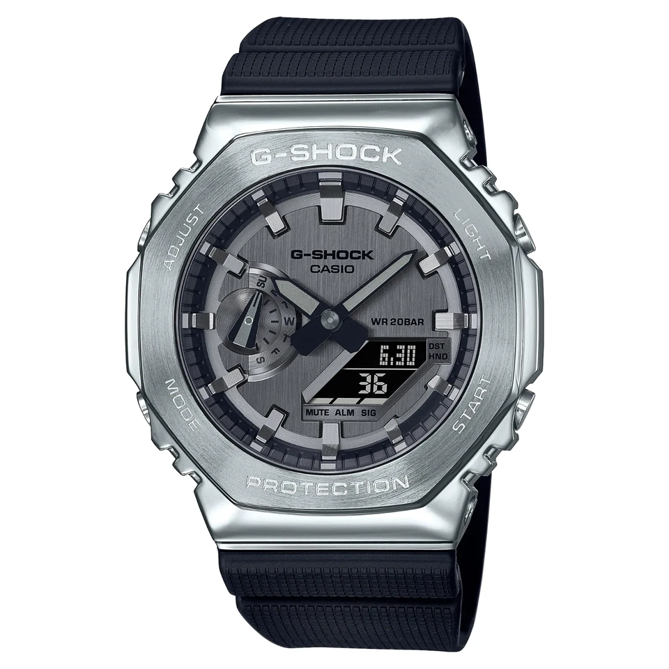 Orologio Uomo Casio G-Shock GM-2100-1AER Nero Ø 40 mm