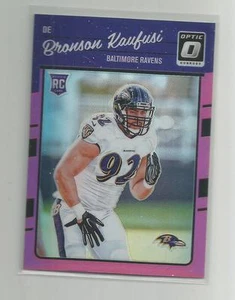 2016 Donruss Optic BRONSON KAUFUSI Pink - Picture 1 of 1