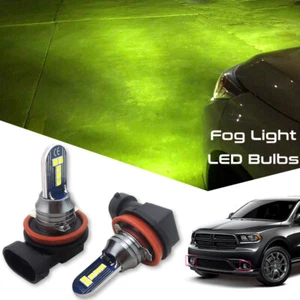 2pcs Super Bright Lemon Green H11 LED Fog Light Bulb for Dodge Durango 2014-2020 - Bild 1 von 9
