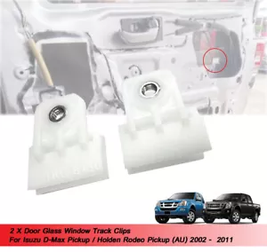 Door Glass Window Track Clips Use For Isuzu Dmax / Holden Colorado 2002 - 2011 - Picture 1 of 8
