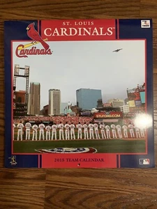 St. Louis Cardinals 2015 Team Calendar Nice Photo's - Picture 1 of 7