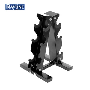 Rayline Mancuernas 01 Soporte Metal para 6 Mancuernas Entrenamiento Fitness Culturismo - Imagen 1 de 7