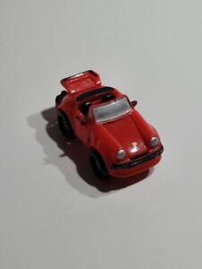 Micro Machines Deluxe Series Red Convertible Porsche 911 Sports Car 1988