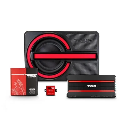 Caja de subwoofer DS18 Ford Bronco cargada con amplificador Bronco 2021 2022 2023 Foto 1 de 4