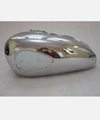 BSA A65 THUNDERBOLT LIGHTNING TANQUE DE GASOLINA CROMADO DE 2 GALONES 1968-69/APTO PARA Foto 1 de 4