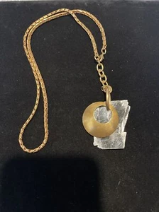 twisted silver brand jewelry necklace - Picture 1 of 5