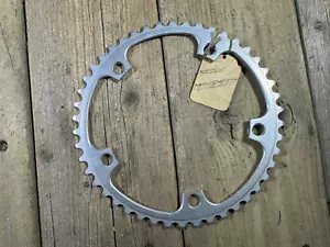 STRONGLIGHT Chain Ring 46T Chainring 144 Bcd Alloy 5 Arm France NEW Vintage Bike - Picture 1 of 11