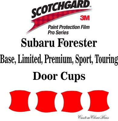 3M Paint Protection Film Clear Bra Pro Series Fits 2025 2026 Subaru Forester - Image 1 of 3
