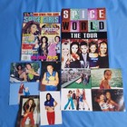 Spice Girls Spice World The Tour Program Book 1998 + Post Cards + Magazine