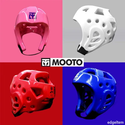 MOOTO NEO Taekwondo Head Gear White / Pink / Red / Blue TKD Guard WTF Protector
