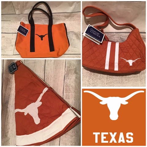 UNIVERSITY OF TEXAS  / Tote / Purse/ Tree Skirt   NWT ! Cover