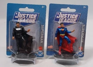 2 FIGURAS DE ACCIÓN MATTEL JUSTICE LEAGUE DC COMICS SUPERMAN MICRO COLLECTION - Imagen 1 de 4