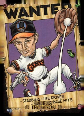 1995 Cardtoons #72 Robbery Thompson - Image 1 of 2