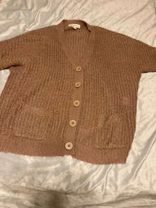 Vintage Poof Excellence Cardigan/Shrug ~ Size Medium - Picture 1 of 4