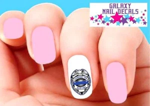 Calcomanías de uñas tobogán acuático - Juego de 20 I Support the Police Blue Line - Imagen 1 de 1