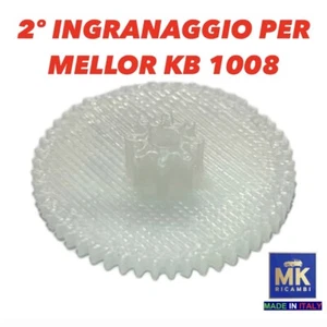 SECONDO INGRANAGGIO IN NYLON STUFA A PELLET MOTORIDUTTORE MELLOR KB1008 5 rpm - Picture 1 of 15