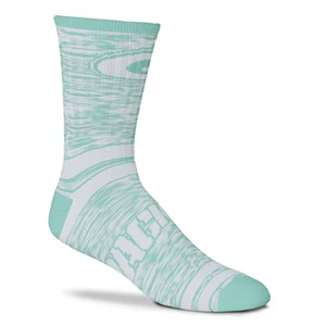 Green Bay Packers Love Women's Crew Socks, Medium - Picture 1 of 3