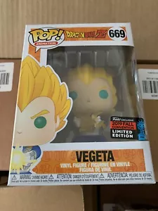 Funko Pop Dragonball Z Vegeta #669 NYCC 2019 exclusivo totalmente nuevo envío gratuito - Imagen 1 de 2