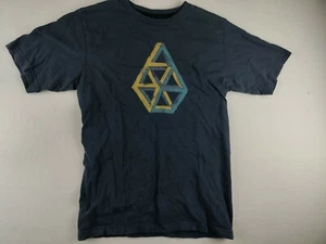 Camiseta Volcom Niños Logo Nublado Cuello Redondo Gráfico Camiseta Manga Corta Azul M - Imagen 1 de 4