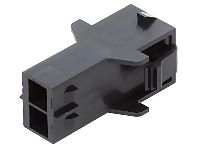 2X 2138141102 Male Lead Lead Male Mega Fit 5.7mm PIN: 6 23A MOLEX - Image 1 of 1