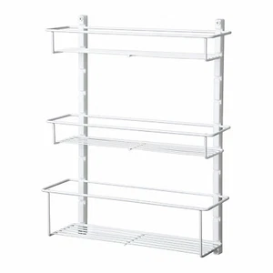 ClosetMaid 3 Shelf Spice Rack Organizer for Cabinet/Wall Mount (Open Box) - Picture 1 of 4