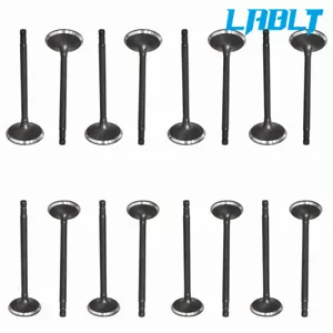 LABLT Exhaust and Intake Valves 16PCS For 2006-2013 Mazda 3 6 CX-7 2.3L - Foto 1 di 6