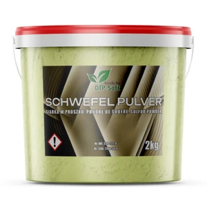 2kg Schwefel Schwefelpulver Eimer Anorganisch 99,9% Sulfur fein gemahlen 2 kg - Bild 1 von 6