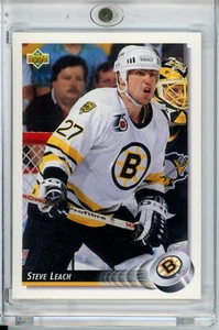 1992-93 Upper Deck #61 Steve Leach - Bild 1 von 2