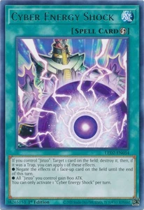 Cyber Energy Shock Rare Legendary Duelists: Rage of Ra YuGiOh Card - Picture 1 of 1