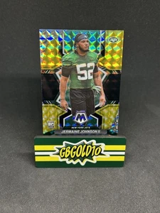 2022 Panini Mosaic - Rookies Jermaine Johnson II #374 Black Gold /8 Rookie RC - Picture 1 of 2