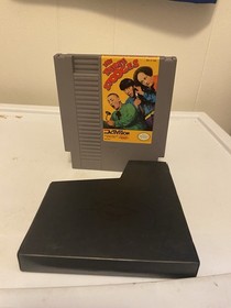 The Three Stooges Nintendo NES: Authentic And Clean W/ sleeve! Quick Shipping!