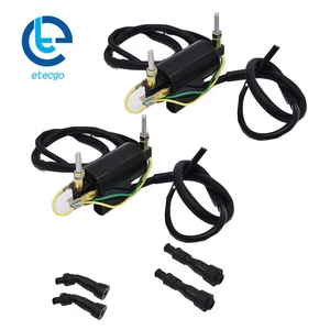 2Pcs Ignition Coils 21121-1174 For Kawasaki Suzuki KZ GS Honda CB750 900 12V US - Picture 1 of 9
