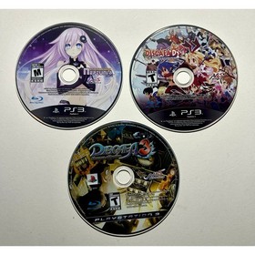 PlayStation 3 PS3 RPG bundle Video Game lot🔥Works Disgaea Neptunia great shape