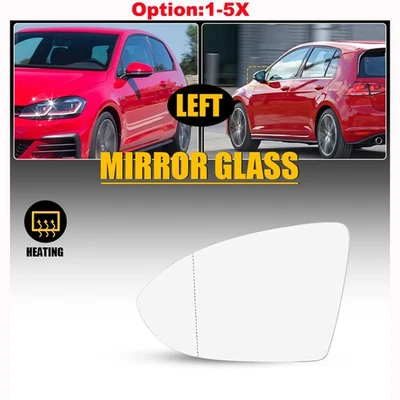 Espejo retrovisor térmico lado conductor LH vidrio para Volkswagen Jetta 2019-2021 5G0857521B Foto 1 de 4