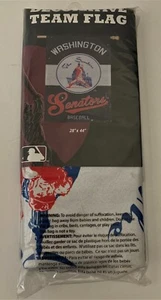 WASHINGTON SENATORS BASEBALL Team FLAG NEW 28"x44" MLB Large House Flag - Picture 1 of 2
