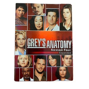 Grey's Anatomy: The Complete Fourth Season 5-Disk Set (DVD, 2007) - Picture 1 of 6
