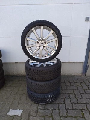 4x Winterkompletträder Audi A3 VW Golf Skoda Octavia auf 18 Zoll Autec Alufelgen - Bild 1 von 4