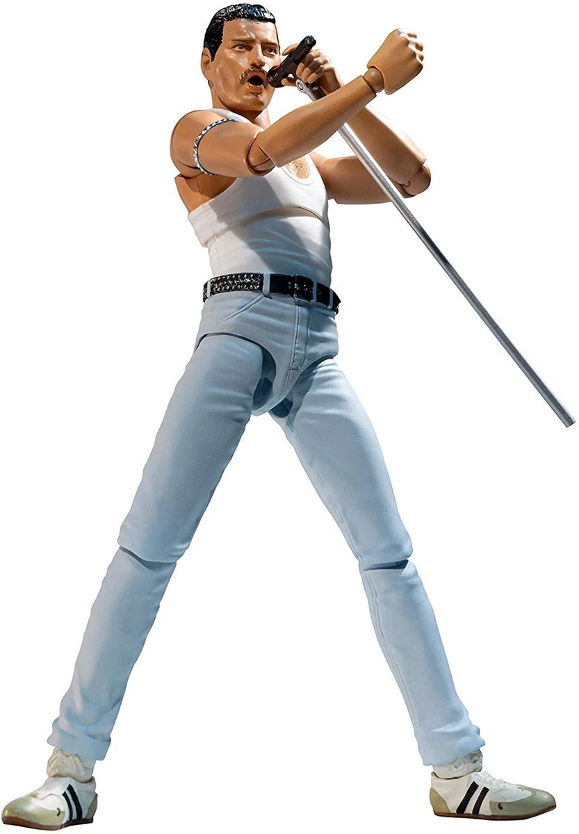 Bandai Action Figure Freddie Mercury Music Action Figures for sale