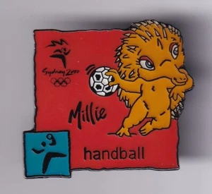 RARE BIG PINS PIN'S .. OLYMPIQUE OLYMPIC SYDNEY 2000 MILLIE TEAM HANDBALL ~25 - Imagen 1 de 1