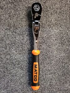 Brand New! Matco Tools 3/8 Locking Flex Head Ratchet 9 3/4 Inch Made in USA