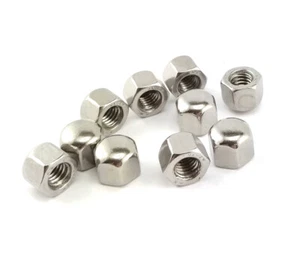 Sechskant Hutmuttern Niedrige Form Edelstahl A2 DIN 917 - Bild 1 von 6