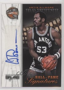 2013-14 Panini Hall of Fame Signatures Artis Gilmore #24 Auto HOF