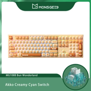 Clavier mécanique Akko MonsGeek MG108B Bun Wonderland RGB triple mode - Photo 1/24