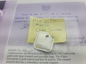 Original Rolex 1530 case screw Flat head NOS - Picture 1 of 3