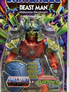 Masters of the Universe MOTU Origins Turtles Of Grayskull BEAST MAN Wave 2 - Picture 1 of 3